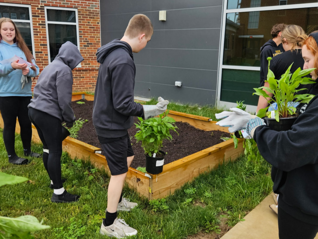 Benjamin Franklin Middle School Pollinator Garden