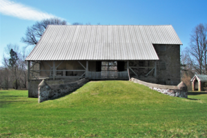 example of bank barn