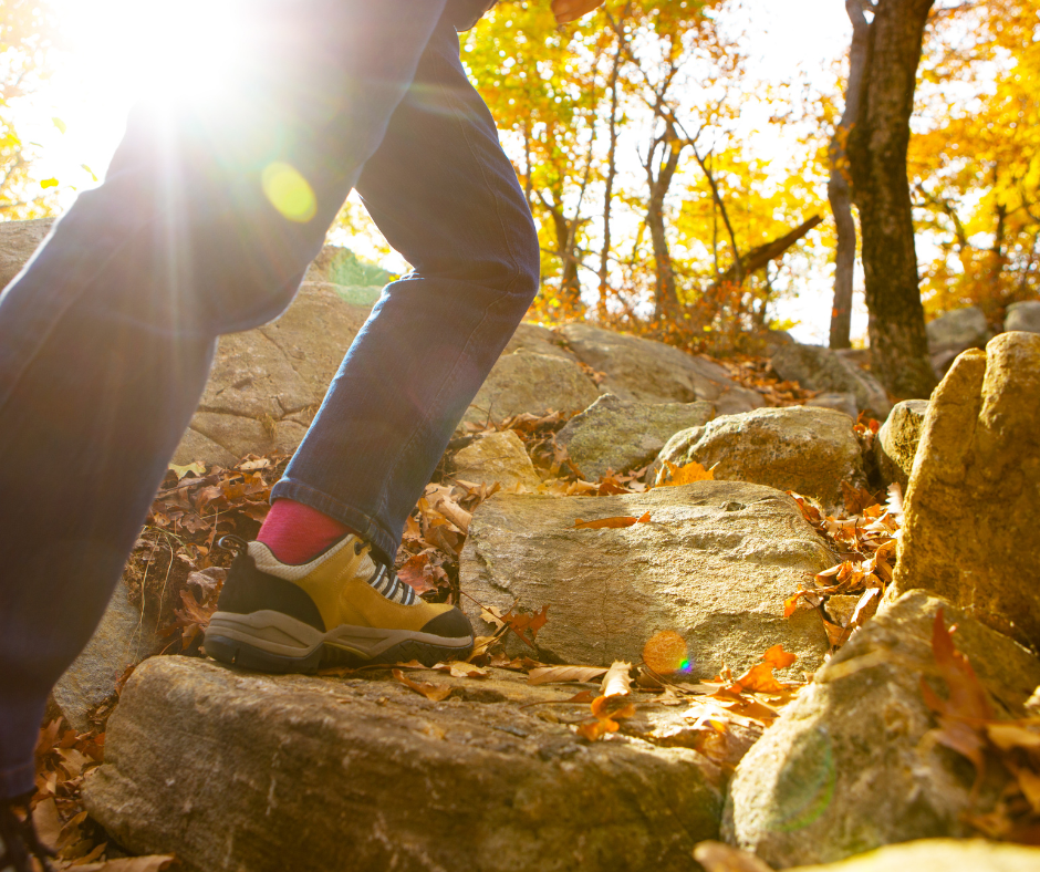 fall hiking