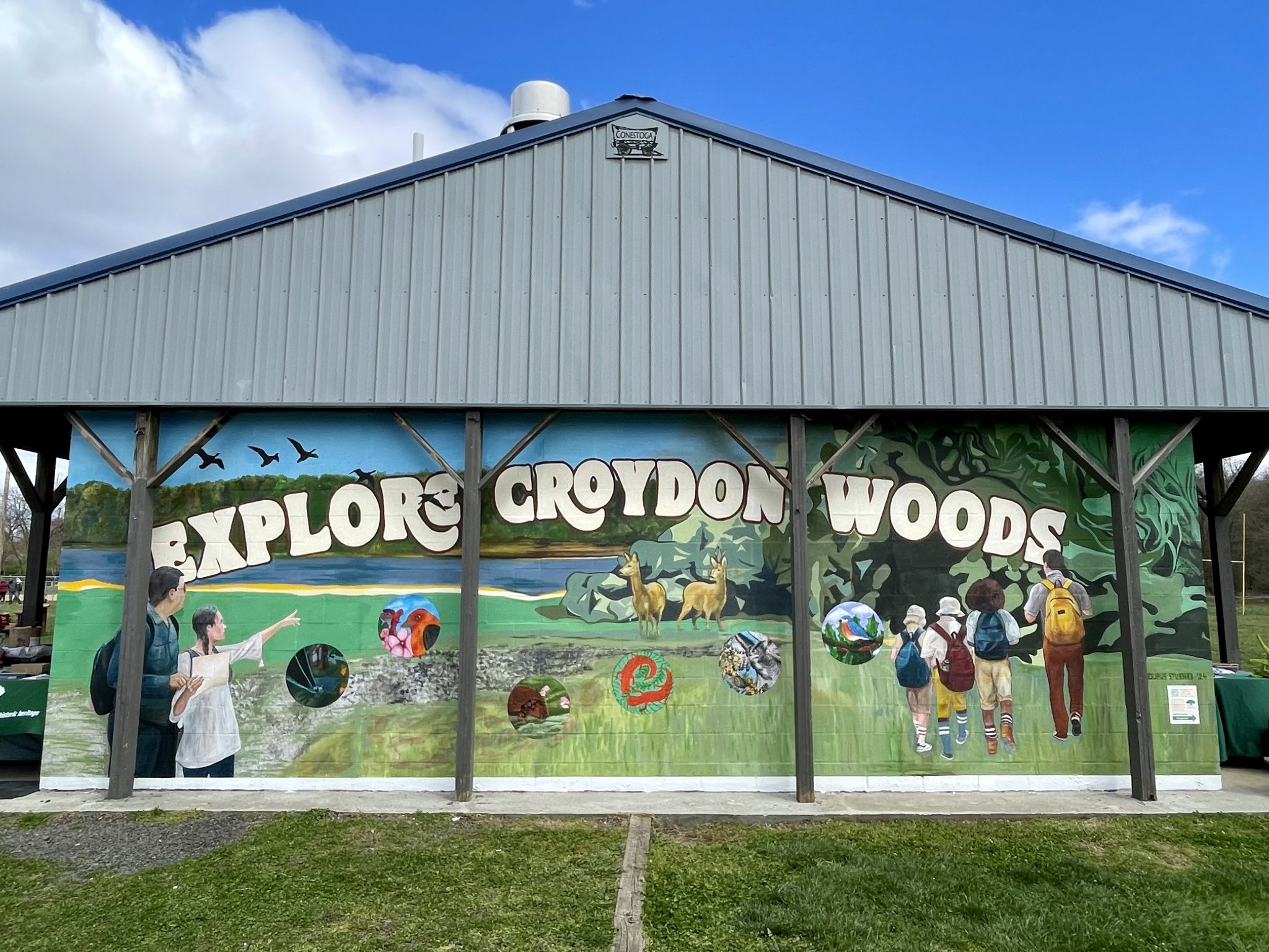 Croydon Woods mural