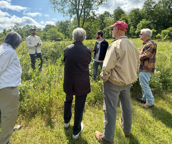 guided walk at fuller-pursell preserver